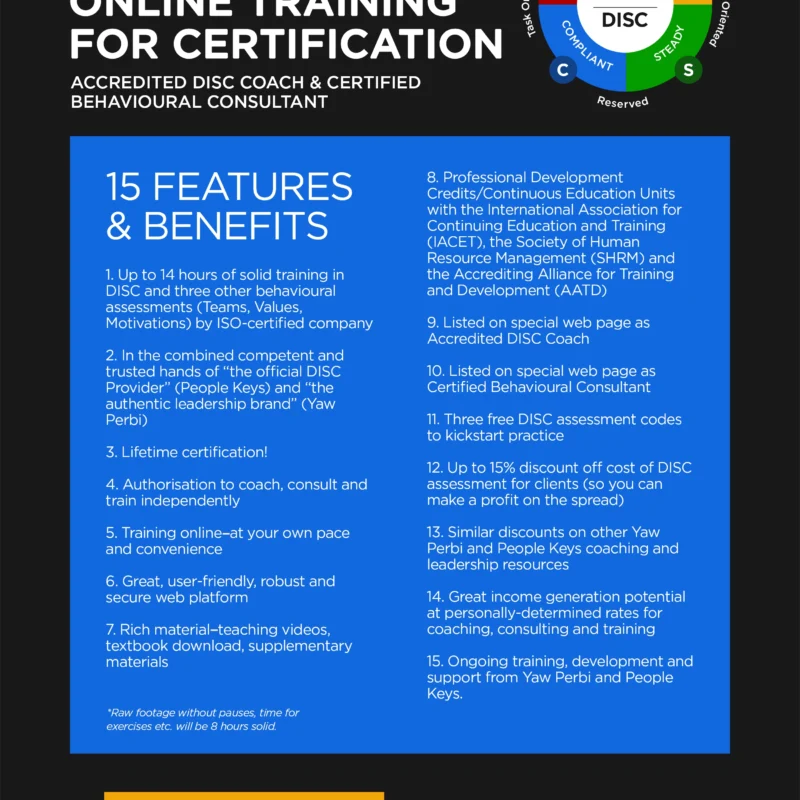 Behavioural Consultant Certification